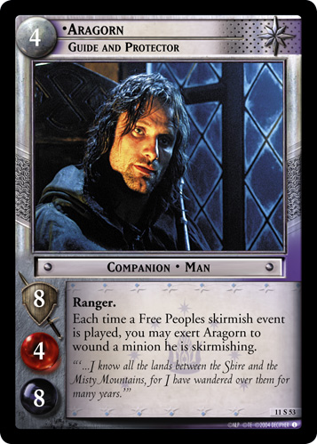 Aragorn, Guide and Protector